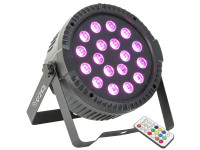 Ibiza Projector c/ 18 Leds 1W RGB DMX Ibiza Projector c/ 18 Leds 1W RGB DMX